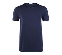 Liabel 3 t-Shirt Corpo Uomo Bianco Caldo Cotone Mezza Manica Girocollo 02828/e23 (5/L, Blu)