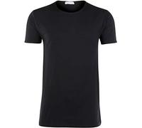 Liabel 3 t-Shirt Corpo Uomo Bianco Caldo Cotone Mezza Manica Girocollo 02828/e23 (7/XXL, Nero)