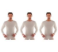 Liabel 3 t-Shirt Maglia Uomo Girocollo Lana/Cotone m/l