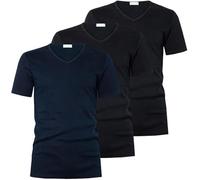 Liabel 3 T-Shirt Uomo MORIBIDO Cotone Traspirante Massimo Comfort Scollo a V (IT, Testo, XL, Regular, Regular, Standard, Assortito)