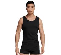 | Liabel 3Pz Canottiere Uomo Cotone 100% Pettinato. 3 Canotte Spalla Larga Bianche o Colorate in Premium Cotton. Vogatore Classico (IT, Testo, XXL, Regular, Regular, 2Nero 1Blu)