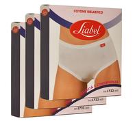 Liabel, 6 paia di culotte MIDI in cotone elasticizzato art. L723