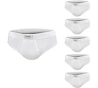 Liabel, 6 Paia di Slip Uomo in Cotone Elasticizzato. Bianco 4