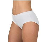 Liabel 6 Slip Donna Midi in Cotone bielastico Art. L1700 (7/XXL, Bianco)