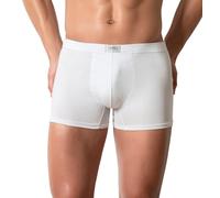 Liabel - Boxer Uomo Cotone 100% (Pacco da 6) Set di Mutande da Uomo Cotone Bianche e Colorate Intimo Underwear LB100 (S, Bianchi)