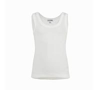 Liabel Canotta Bimbo Spalla Larga, Lana Fuori - Cotone Dentro - Bianco, XS-2
