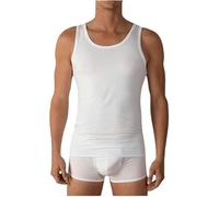 Liabel Canotta Intima Spalla Larga 100% Cotone Pettinato Canottiera Intima Uomo in Cotone B32 (XL, 3 Pezzi Bianco)