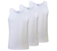 Liabel Canotta Uomo 100% Cotone, Art. 4428 Pacco da 3, Bianco L