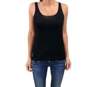 Liabel Canottiera Spalla Larga Puro Cotone Supima - 5, Nero