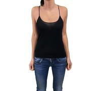 Liabel Canottiera Spalla Stretta Puro Cotone Supima - 5, Nero