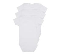 Liabel Confezione da 3 Body Neonato/A Mezza Manica Baby in Cotone Felpato Art. 02828C T407 - Disponibile nel Colore Bianco