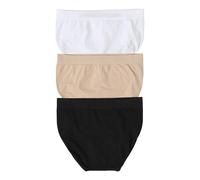Liabel Confezione da 3 slip donna a vita alta in microfibra - assortito