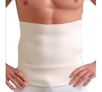 Liabel Fascia Elastica Lana e Cotone Sostegno e Calore Bianco (TG.4)