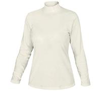 Liabel Lupetto Donna Cotone Caldo 4 Colori Taglie da S a XL (Ecru' - L / 48)