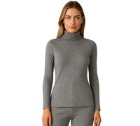 Liabel Lupetto Donna, Maglia Manica Lunga in Caldo Cotone, Girocollo, Art. 02828/1036 (IT, Testo, L, Regular, Regular, Collo Alto - Antracite)