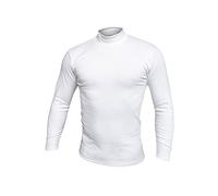 Liabel Lupetto Uomo Cotone Caldo 4 Colori Varie Taglie (Bianco - 7 / XXL)