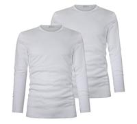 Liabel Maglia a Maniche Lunghe Uomo, Art. 2828-333, Pacco da 2pz, Bianco XXL