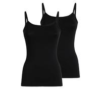 Liabel Maglia Intima da Donna Spalla Stretta (Multipack da 2), Canotta Intima Femminile in Cotone Bielastico Certificato Oeko-Tex, Fresca e Traspirante