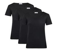 Liabel Maglia Intima Donna Girocollo Caldo Cotone Conf 3pz, Art. 2828-26 Nero 6