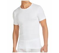 LIABEL Maglia Intima Uomo Caldo Cotone - 3/6 Pezzi - Maglietta Intima Uomo Cotone Caldo Invernale - Maglia Uomo Cotone Felpato Girocollo (3 Pezzi-BIANCO, S)