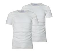 Liabel Maglia Intima Uomo Lana Cotone Girocollo Art. 5110-23, Conf. 2 pz, Bianco, 4XL