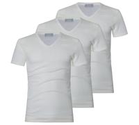 Liabel Maglia Intima Uomo Lana Cotone Scollo V Art. 5110-53, Conf. 3 pz, Bianco M