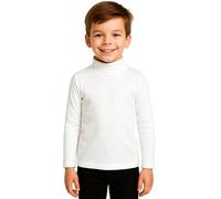 Liabel Maglia Lupetto Bambino e Bambina Caldo Cotone Manica Lunga 3-14 Anni | Collo Alto, Manica Lunga, Dolcevita, Vestibilita Regular, Non Pizzica, Lavabile in Lavatrice, Unisex, Confezione da 1