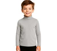 Liabel Maglia Lupetto Bambino e Bambina Caldo Cotone Manica Lunga 3-14 Anni | Collo Alto, Manica Lunga, Dolcevita, Vestibilita Regular, Non Pizzica, Lavabile in Lavatrice, Unisex, Confezione da 1
