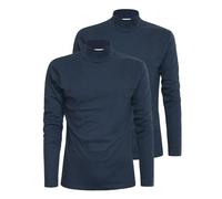 Liabel Maglia Lupetto Uomo Caldo Cotone Conf da 2 pz, Denim M