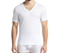 Liabel Maglietta Intima da Uomo, Girocollo e Scollo V, 100% Cotone, Bianco dalla S alla 3XL (IT, Testo, M, Regular, Regular, Scollo V)
