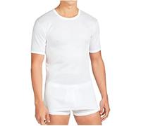 Liabel Maglietta Intima Uomo Cotone Girocollo - Offerta 3-6-9 Pezzi - Maglia Uomo in Cotone Pettinato - Maglia Intima Uomo Cotone 8023 cod. 03828 1023 (6 Pezzi Bianco, XL)