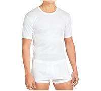 Liabel Maglietta Intima Uomo Cotone Girocollo - Offerta 3-6-9 Pezzi - Maglia Uomo in Cotone Pettinato - Maglia Intima Uomo Cotone 8023 cod. 03828 1023 (6 Pezzi Bianco, 3XL)