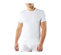 Liabel Maglietta Intima Uomo Cotone Offerta 3 e 6 Pezzi Maglia Uomo in Puro Cotone Pettinato - Maglia Intima Uomo Girocollo - 3828/23 (6 Pezzi Bianco, S)