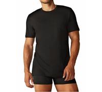Liabel Maglietta Intima Uomo Felpata, Offerta 3 e 6 Pezzi, Girocollo, Maglia Uomo in Caldo Cotone Pettinato, Maglia Intima Uomo, 8032 (3 Pezzi-Nero, L)
