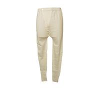 Liabel Mutanda Uomo Gamba Lunga, Misto Lana (80% Pesante) - Bianco, XXL-7