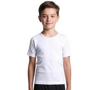 Liabel Set 3pz Maglietta Intima Bambino e Canottiere Bambino in Cotone 100% Maglie Intime Bambino Colore Bianco 3-13 Anni