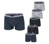 Liabel Set 6 Paia Slip/Boxer Uomo Cotone Elaticizzato Assortito Art.105 (6 Paia Boxer Assortito - 3 / S)