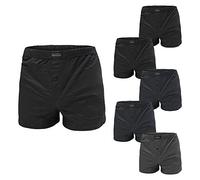 Liabel Set 6 Pezzi Uomo Boxer Cotone Apertura Davanti Taglie Forti Art.LB440/C (6 Boxer Assortito - 9 / 4XL)