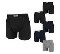 Liabel Set 6 Pezzi Uomo Boxer Slip Cotone Elasticizzato Assortito Tg Forti 1104 (6 Paia Boxer Assortito - 5XL / 10)