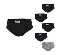 Liabel Set 6 Pezzi Uomo Boxer Slip Cotone Elasticizzato Assortito Tg Forti 1104 (6 Paia Slip Assortito - 3XL / 8)