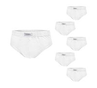 Liabel Set 6 Pezzi Uomo Boxer/Slip Cotone Elasticizzato Bianco Tg Forti DD (6 Slip - 5XL / 10)
