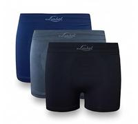 Liabel Slip | Boxer Uomo in Microfibra Senza Cuciture, Confezione da 3 Pezzi. Mutande Uomo in Seamless Made in Italy (IT, Testo, XXL, Regular, Regular, Boxer, Multicolore)