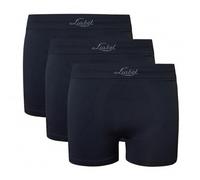 Liabel Slip | Boxer Uomo in Microfibra Senza Cuciture, Confezione da 3 Pezzi. Mutande Uomo in Seamless Made in Italy (IT, Testo, L, XL, Regular, Regular, Boxer, Nero)