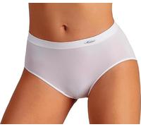 Liabel | Slip Donna Vita Alta in Microfibra. Confezione da 3 o da 6 Mutande in Seamless Made in Italy. (IT, Testo, S, M, Regular, Regular, 6pz Bianco)