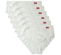 Liabel Slip Midi Donna Cotone Elasticizzato Pacco da 6 pz, Art.T25 Bianco 6 (XL)