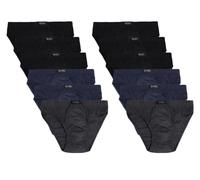 Liabel Slip Uomo 100% Cotone Mercerizzato Art. 940 Conf.12pz Assortito 6 (XL)