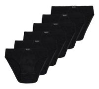 Liabel Slip Uomo in 100% Cotone Filo di Scozia Makò Art. 911, Pacco da 6, Nero M