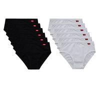 Liabel Slip Vita Alta Cotone bielastico Art. 723 12 Pezzi Assortito 7 (XXL)