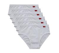 Liabel Slip Vita Alta Cotone bielastico Art. 723 6 Pezzi Bianco 6 (XL)