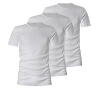 Liabel T-Shirt 2828-23 Girocollo Uomo Caldo Cotone Conf. 3pz. Bianco S